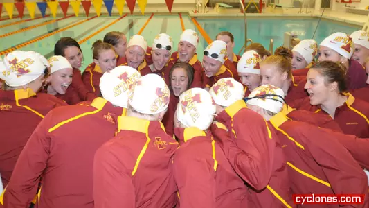 Cyclone Swimmers Face In-State Rivals Iowa