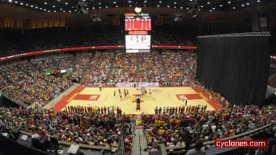 ISU Falls To No. 10 Nebraska Before Record Crowd
