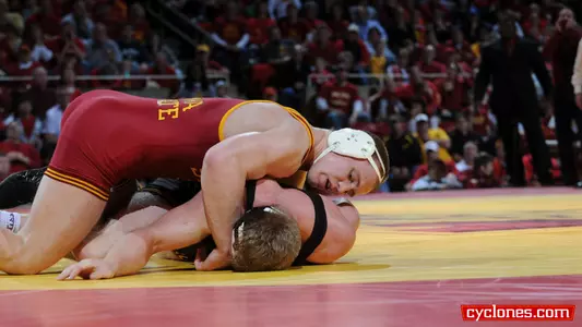 Varner Wins 100th, ISU Wrestlers Are In Second