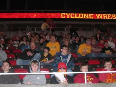Knoxville?s Young Wrestlers Take In Hilton Coliseum