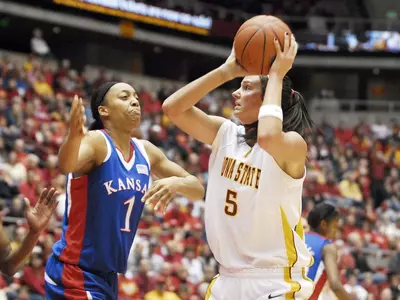 Seniors Lead Cyclones to 59-49 Win Over KU