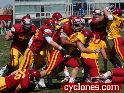 Spring Football: One Practice Remains