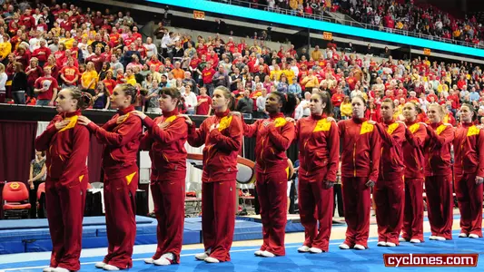Cyclone Gymnasts Ranked No. 23 in Preseason Poll