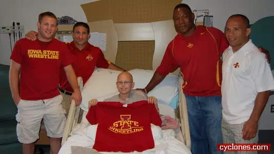 Iowa State Wrestling Makes A Special Visit