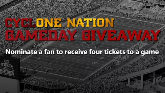 Athletics Dept. Announces Cyclone Nation Gameday Giveaway