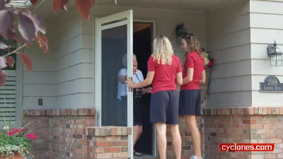 Cyclones Make Special Delivery