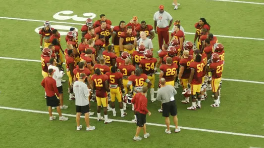 Offense Sharper in Scrimmage