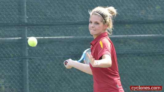 Cyclone Tennis Picks Up Second Win of the Day