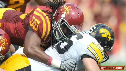 Cyclones Fall To Iowa, 35-3