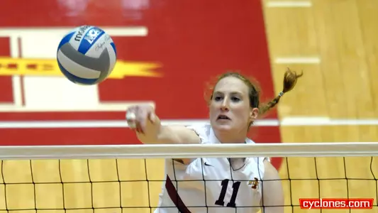 No. 10 Cyclones Sweep Colorado, 3-0, In Big 12 Opener