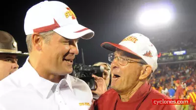 Cyclones Victorious In Rhoads' Debut, 34-17