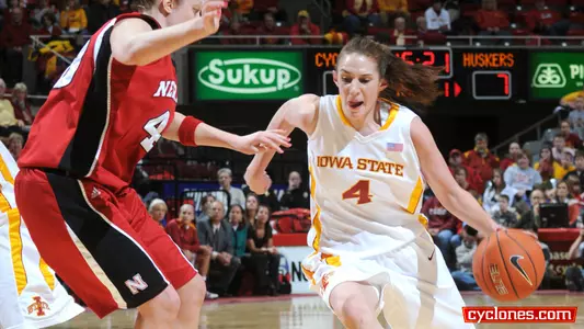 Cyclones Fall to 12th-Ranked Huskers, 57-49