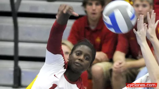 Henson Climbs All-Time Kills List in Cyclones Loss