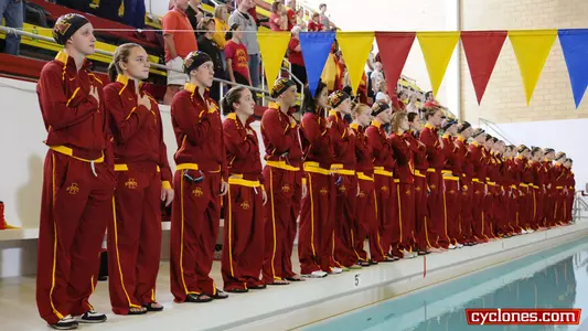 Cyclones Swimming and Diving Head To Big 12 Championships