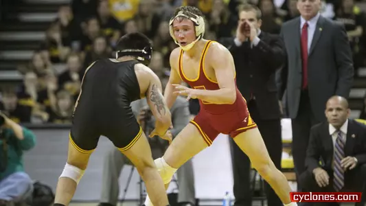 No. 11 Iowa State to Close Dual Season at No. 14 Nebraska