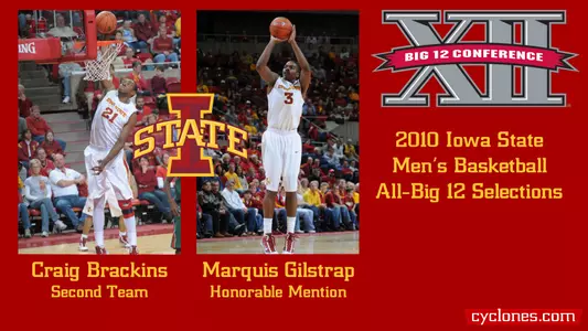 Brackins and Gilstrap Honored by The Big 12