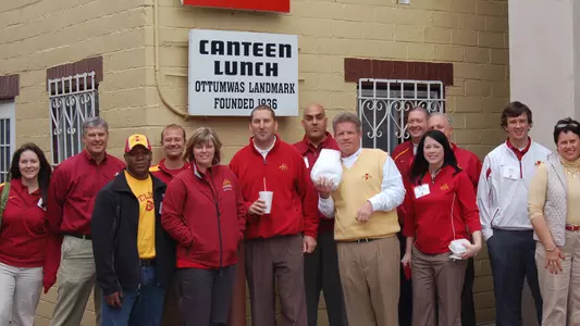 Ottumwa Tailgate Tour Stop Complete With "Canteen Lunch"