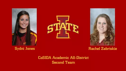 Jones, Zabriske Pick Up Academic Honor