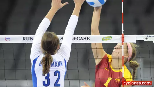 No. 12 Iowa State Defeats South Dakota State, 3-0