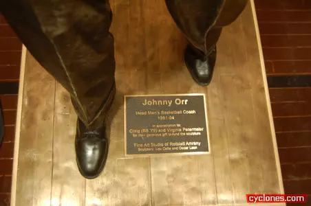 VIDEO: Installation of the Johnny Orr Statue