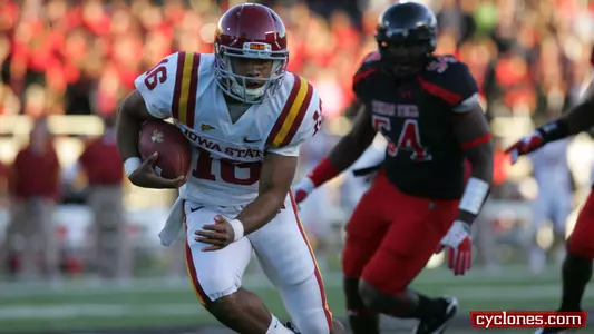Cyclones Run Past No. 19 Texas Tech, 41-7