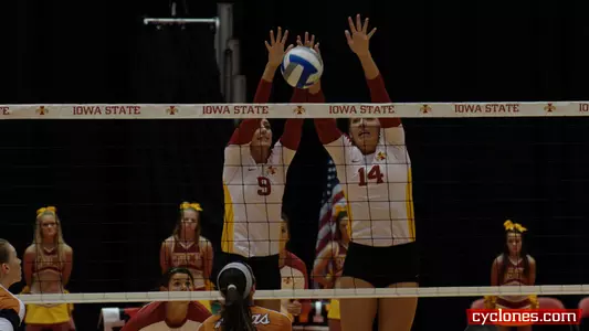 Cyclones Take Down Jayhawks In Straight Sets