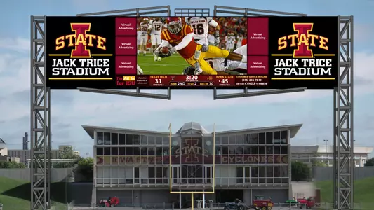 Renderings For Jack Trice Stadium Videoboard Display