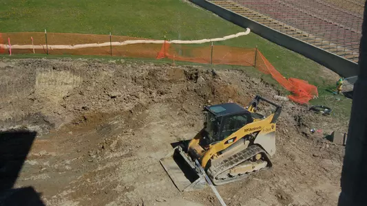 New Scoreboard Earth-Moving Phase Underway