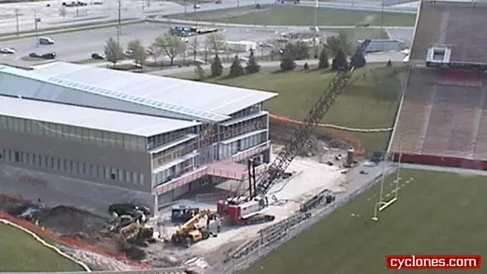 Webcam Operational For Jack Trice Video Board Construction
