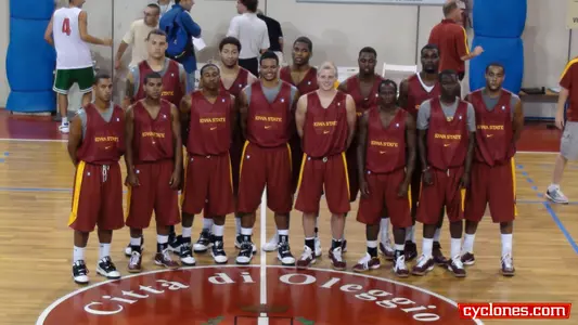 Cyclones Victorious In First Game In Italy, 96-55