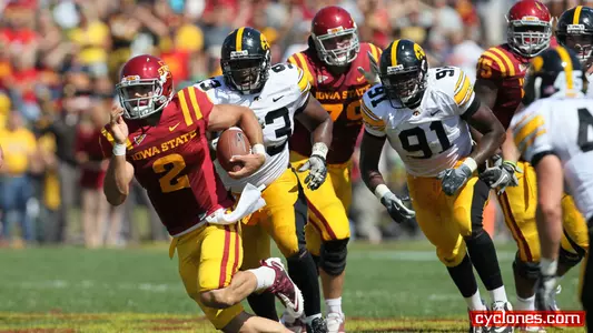 ISU Defeats Iowa In 3-Overtime Thriller, 44-41