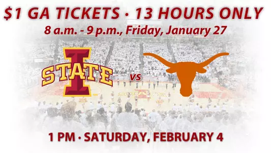 Women?s Hoops $1 Tickets Return For Texas Game