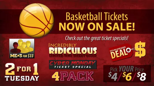 Basketball Single-Game Tickets Now On Sale