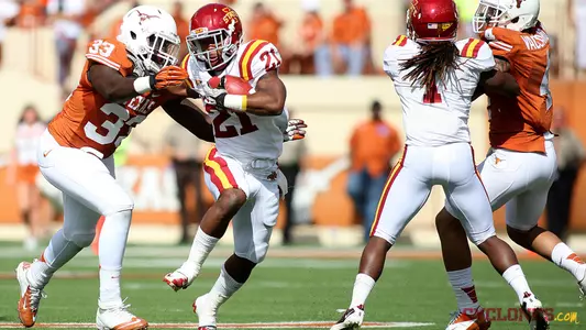 Iowa State Falls At No. 19 Texas, 33-7