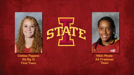 Poppens, Moody Recognized By Big 12 Coaches