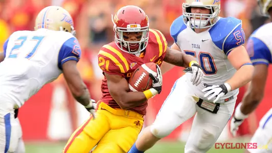 Iowa State Tops Tulsa, 38-23 In Season-Opener