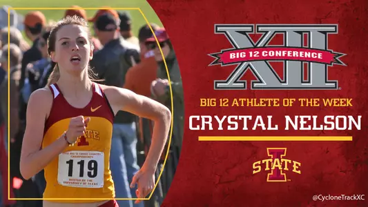 Nelson Garners Big 12 Runner Of The Week Honors