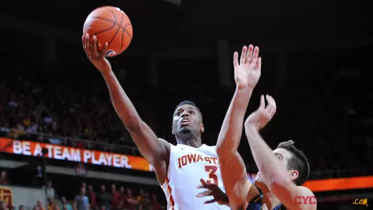 No. 13 Cyclones Open Big 12 Play at Texas Tech