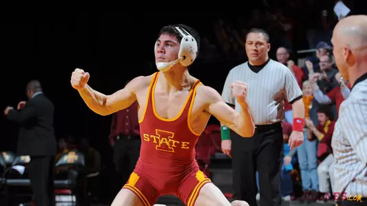 Cyclones Win Fifth-Straight Dual, 23-18