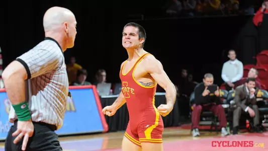 Cyclones Split Opening Session At Big 12 Duals