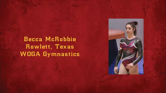 McRobbie Signs With Iowa State Gymnastics Team