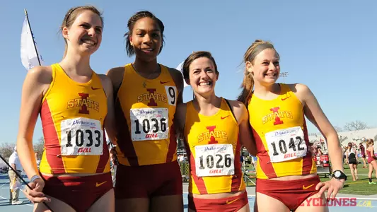 Cyclone Women Take Drake Relays 4 x 1600 Title