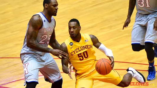 No. 8 Iowa State Falls to No. 15 Kansas, 77-70