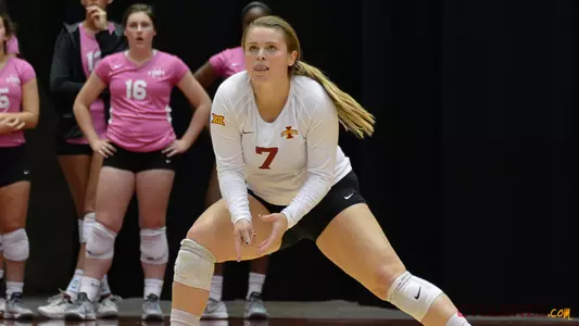 Nolan Gets ISU's Seventh Big 12 Libero of the Year
