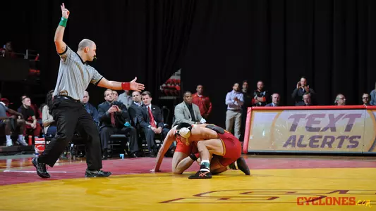 ISU Falls To Kent State At National Duals, 19-16