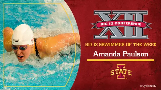 Paulson Claims First Career Big 12 Honor