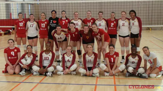 Iowa State Takes One Set Off Croatian Champs