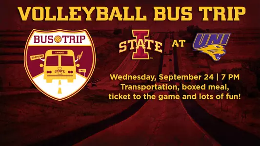 Volleyball Bus Trip to UNI Registration Now Open