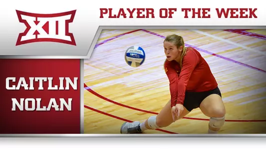 Nolan Named Big 12 Defensive Player of the Week