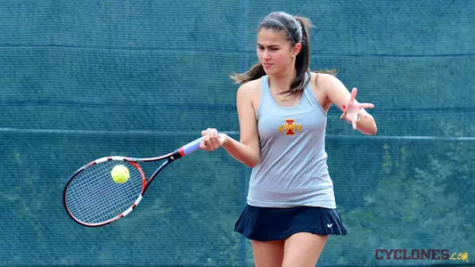 ISU Tennis Falls to Iowa, 4-1